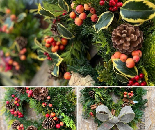 Wreath making workshop - 3rd December from 11am-1pm