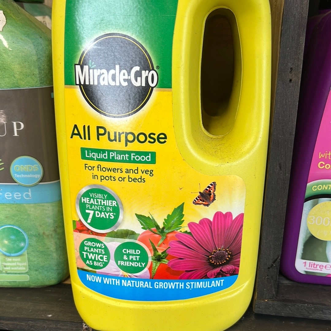 -Miracle gro all purpose